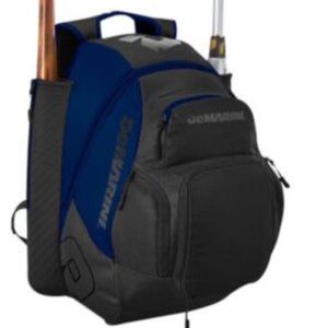 DeMarini Voodoo OG Baseball/Softball Backpack Bag - USA NWT (Blue & Black)